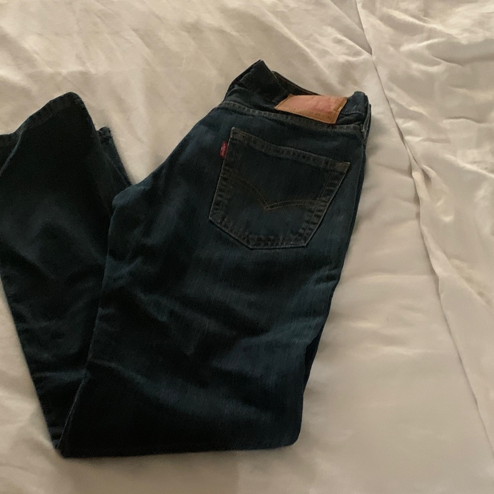 Levi's Men's Indigo Straight Jeans
